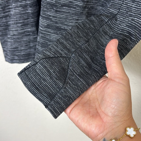 Lululemon Swiftly Speed Long Sleeve Size 6 Wee Are From Space Grey Black - Picture 5 of 9